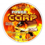 Лісочка на вудлище, DrAGON Power Carp мультиколор, 150м, перетин 0,45мм